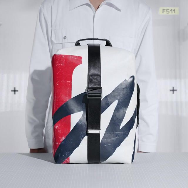 最終値下げ　FREITAG スキッパーF511 リサイクル バックパック白　黒 F511 SKIPPER | 616648 | FREITAG