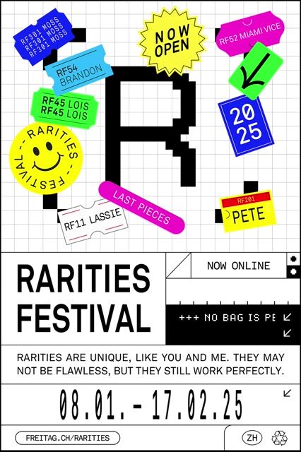 Rarities | FREITAG