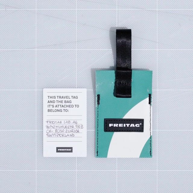 FREITAG F513 ORBITER 黒 F513 ORBITER FREITAGから一点モノのラゲッジタグの登場です